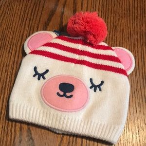 NWT Old Navy‎ infant bear hat 0-6 months